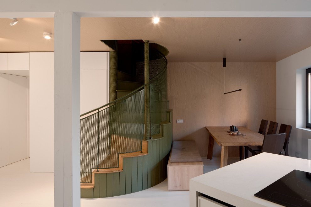 Кухня-гостиная. Разворот на 45 градусов