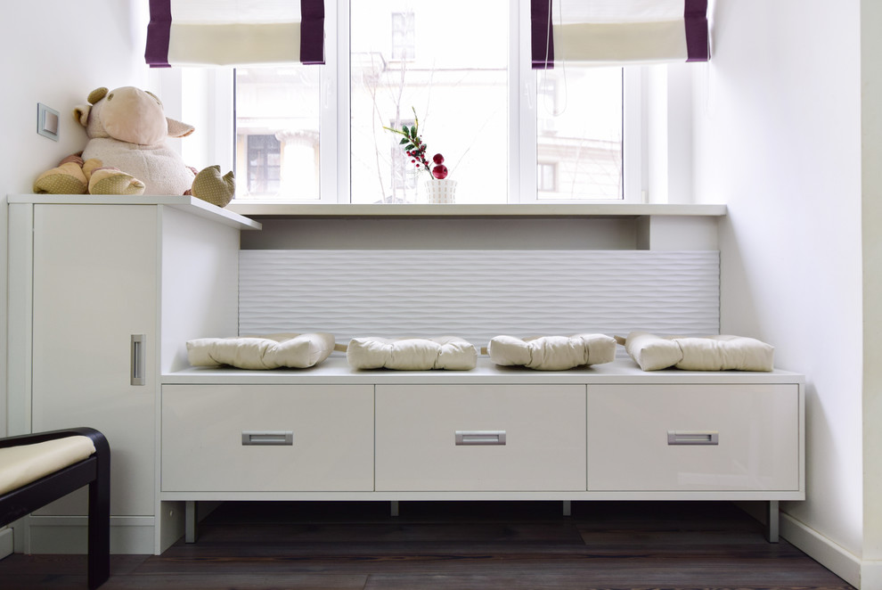 В гостях: Квартира для молодой семьи в лавандовых тонах