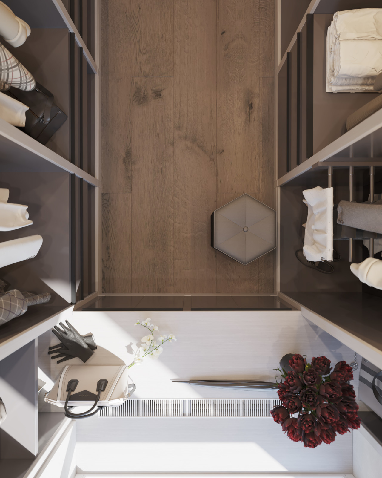 Дизайн интерьера квартиры. 168 кв.м. Soft contrasts.