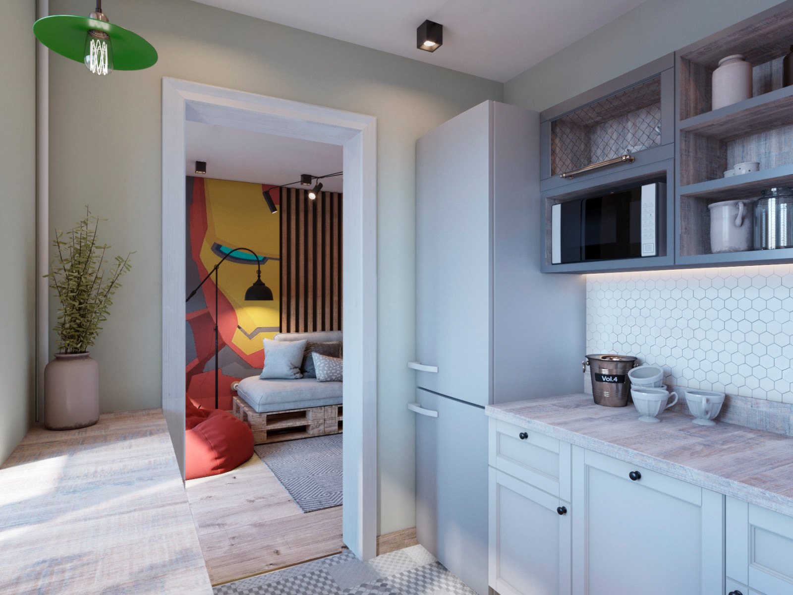 Двухкомнатная квартира по улице Союзная, г. Хабаровск