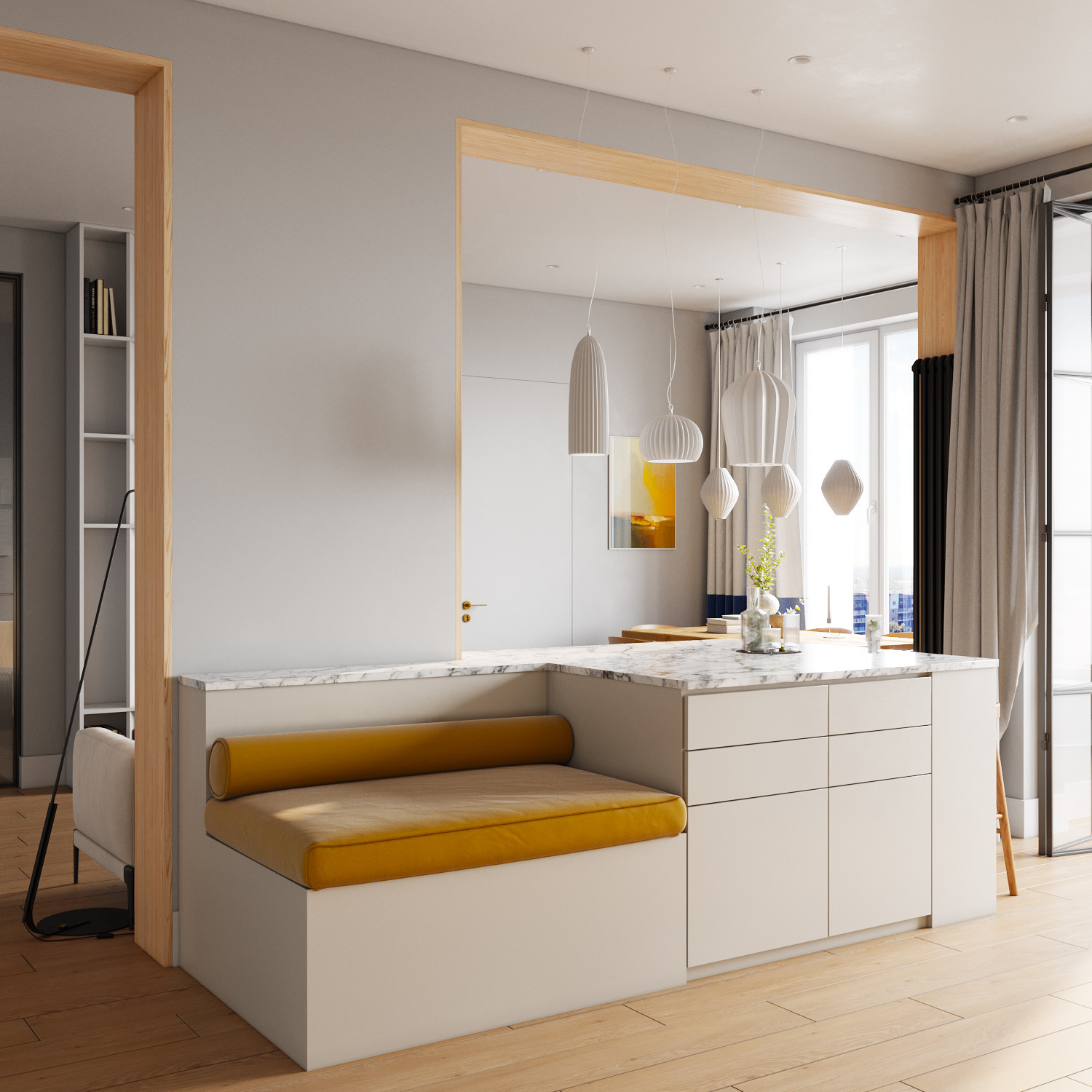 Большая квартира в ЖК Символ