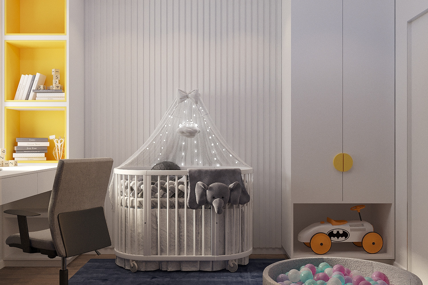 Лаконичный минимализм для молодой семьи