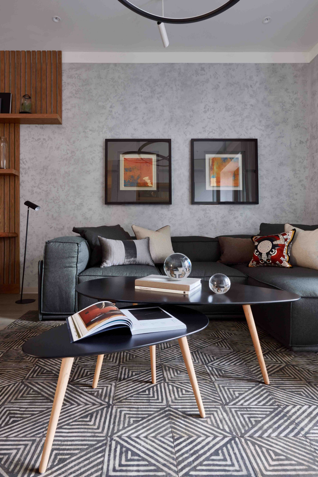 Дизайн-проект  для квартиры 59 м2 в комплексе "ЭГОДОМ"