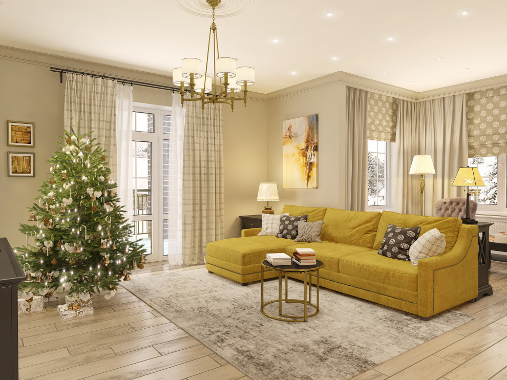 Обложка проекта: Коттедж п. Басово-Прудный,Тульская область (260 кв. м)