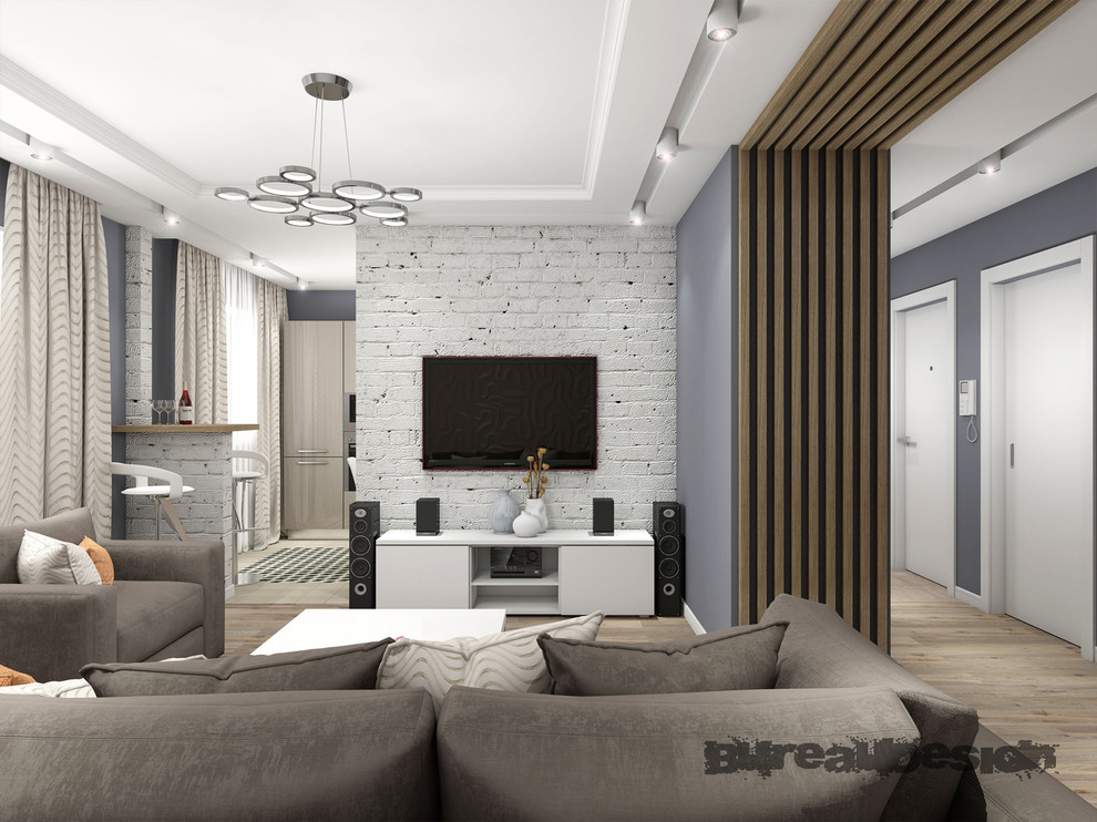 Дизайн-проект квартиры, 92 м2, г. Жулебино, Жулебинский бульвар