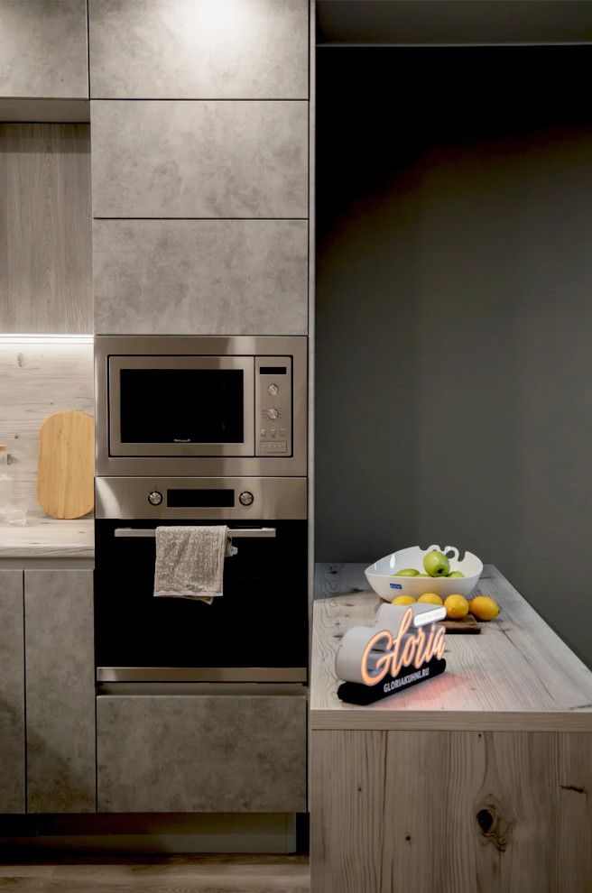 Кухня с барной стойкой - Сильвестро