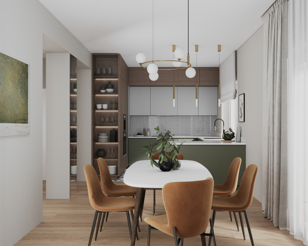 Частный дом с небольшой высотой потолков