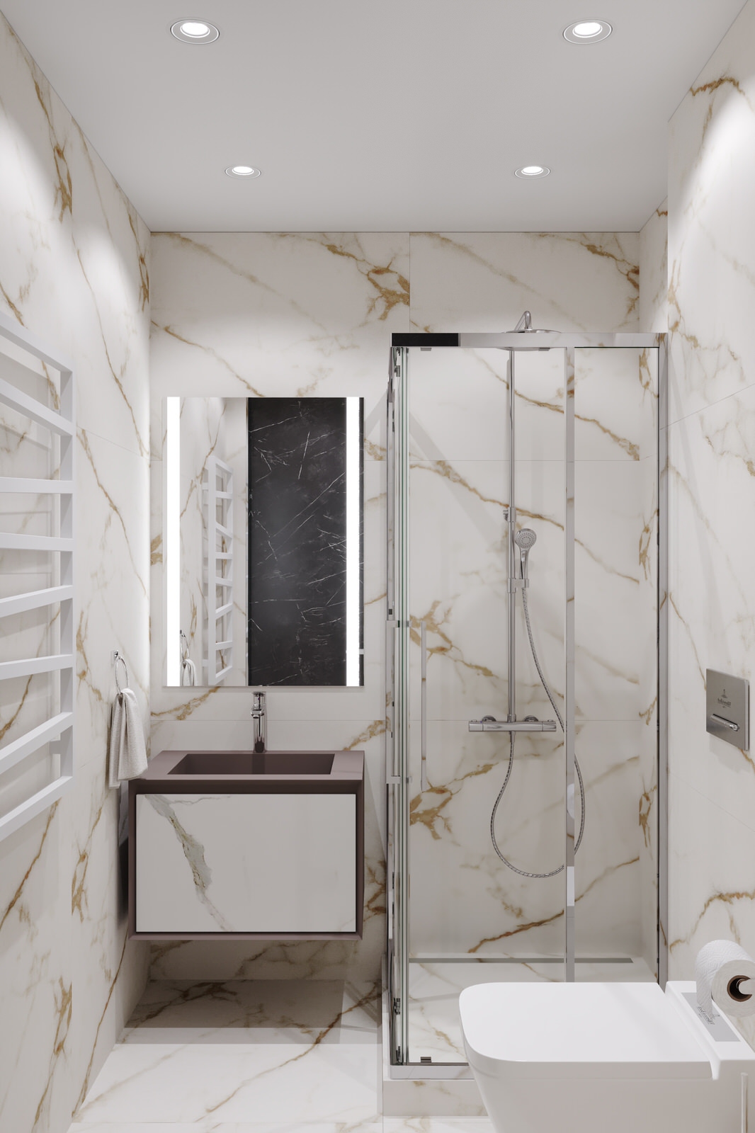 Квартира 102 кв. м. в современном стиле ЖК Life- Ботанический сад.