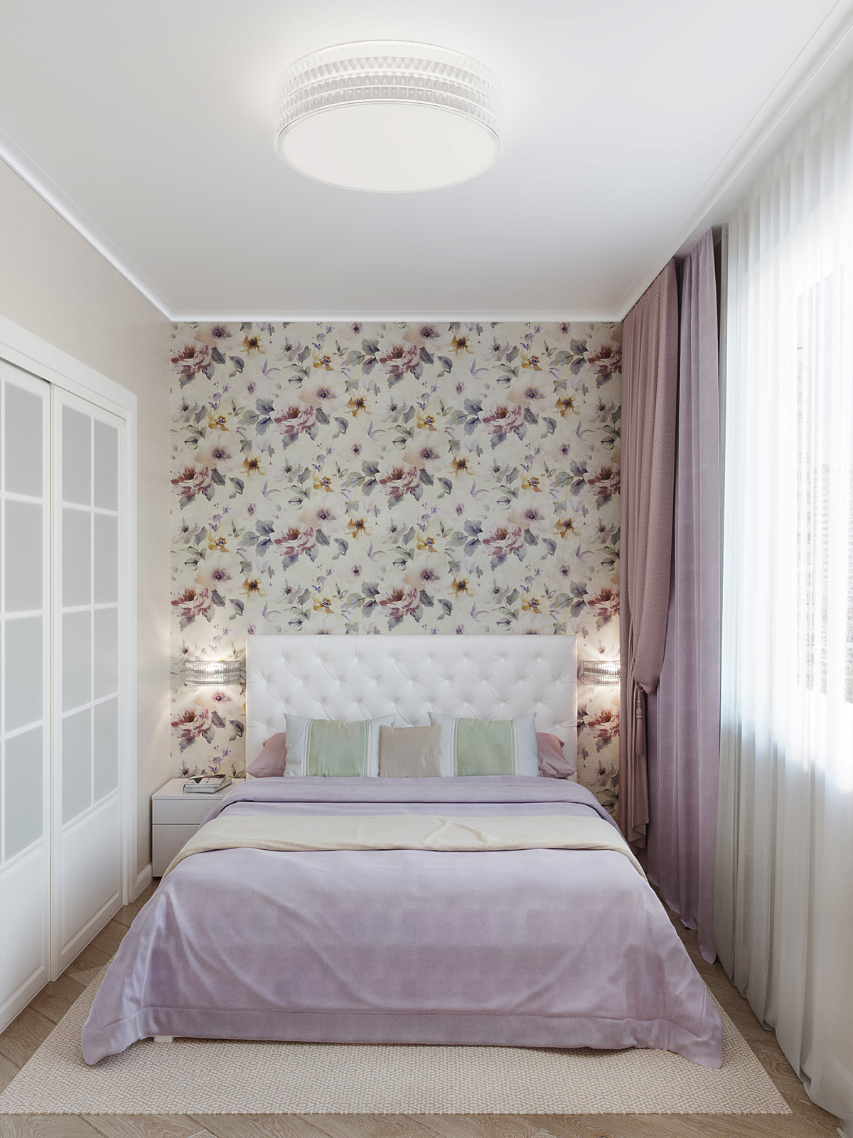 Бюджетный дизайн 3-ком. квартиры