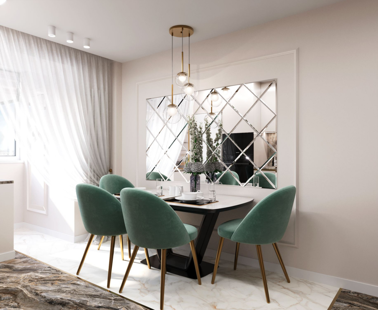 Квартира площадью 37,5 кв.м.