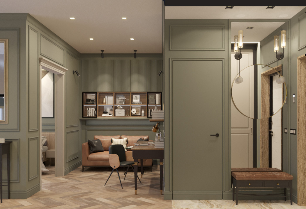 Дизайн квартиры в Екатеринбурге по адресу Первомайская 60