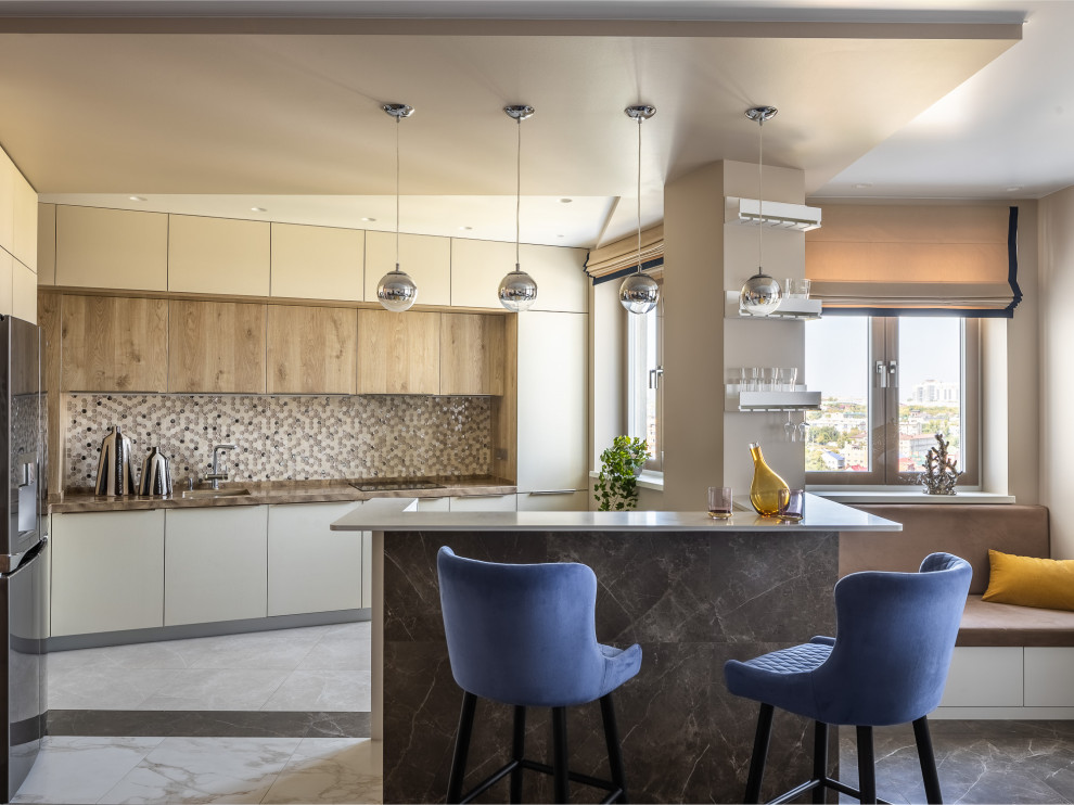 Яркая квартира в ЖК Победа