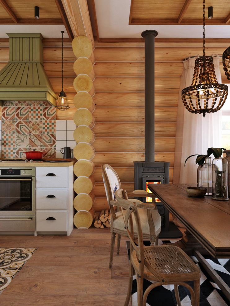 Частный деревянный дом