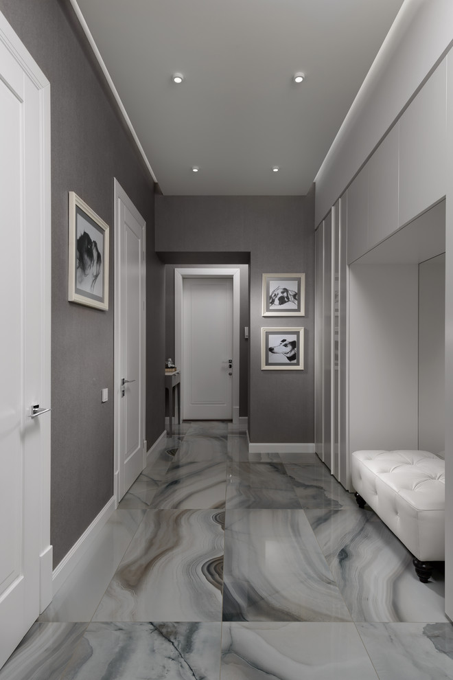 Коридор - Энергия гармонии. Квартира для молодой пары.