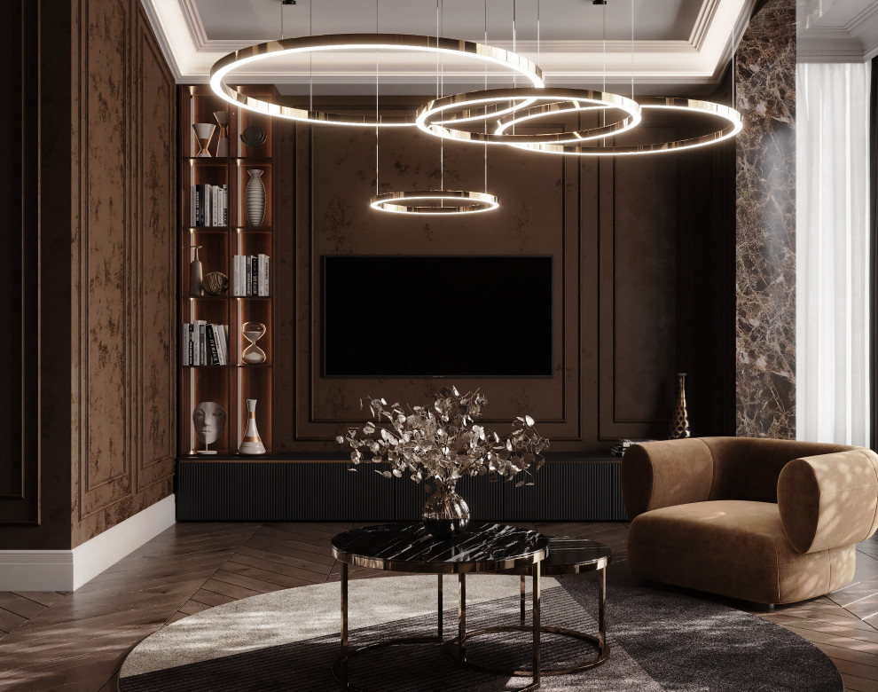 Проект "Бархат", интерьеры таунхауса