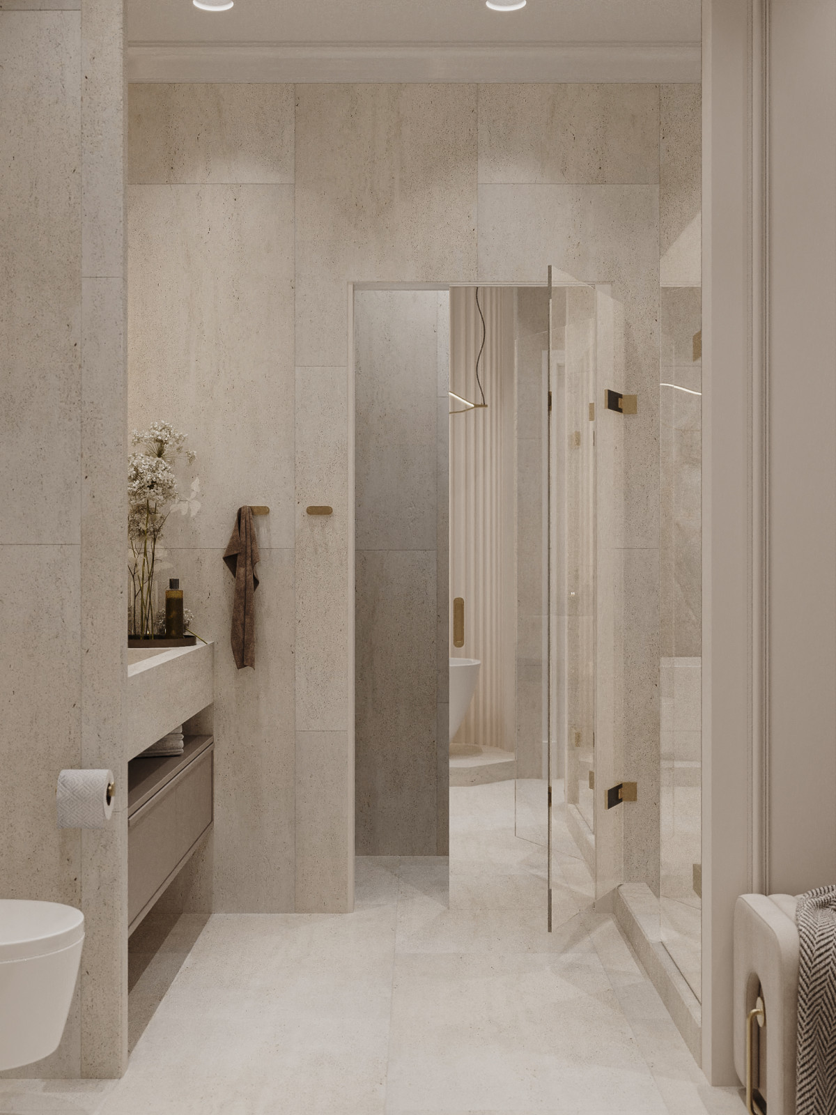 Квартира 128 м² в современном стиле
