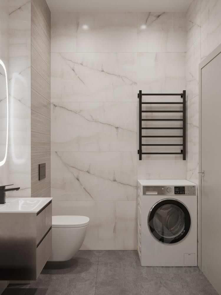 Дизайн-проект однокомнатной квартиры 40 кв.м в ЖК «Москва А101»