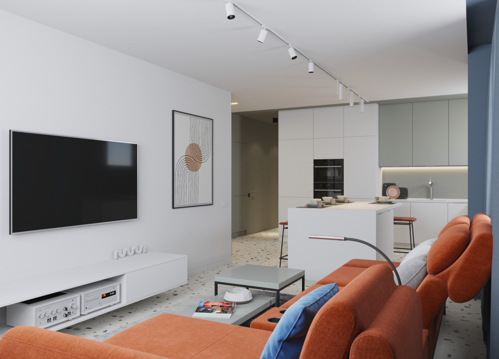 Терраццо(кухня-гостиная)