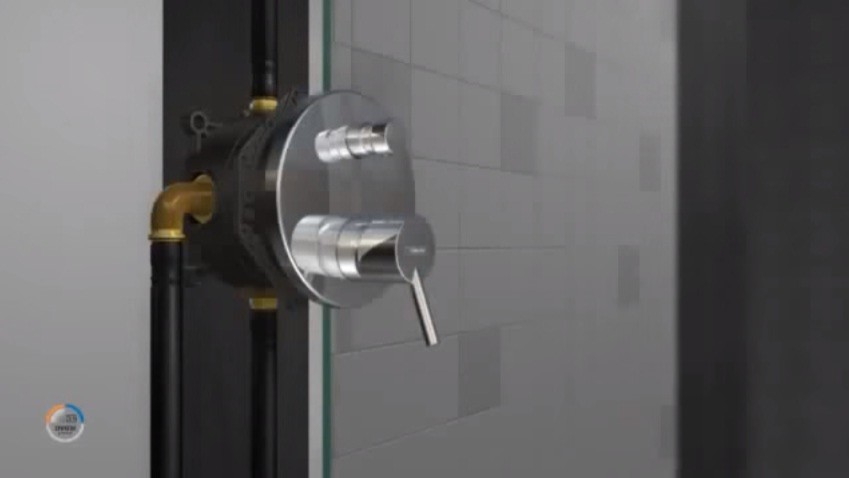 Смеситель скрытого монтажа — чем он отличается от привычного