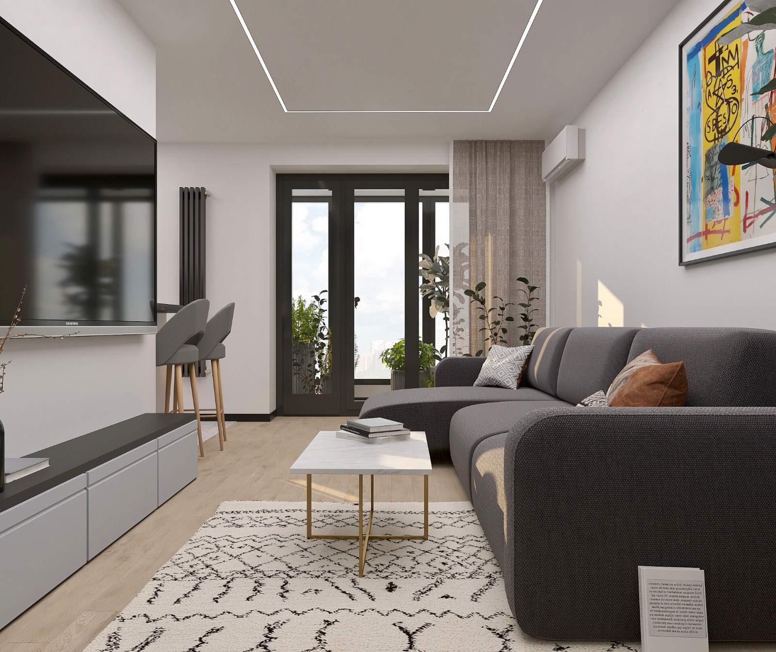 Микс стилей для молодых, ярких ребят