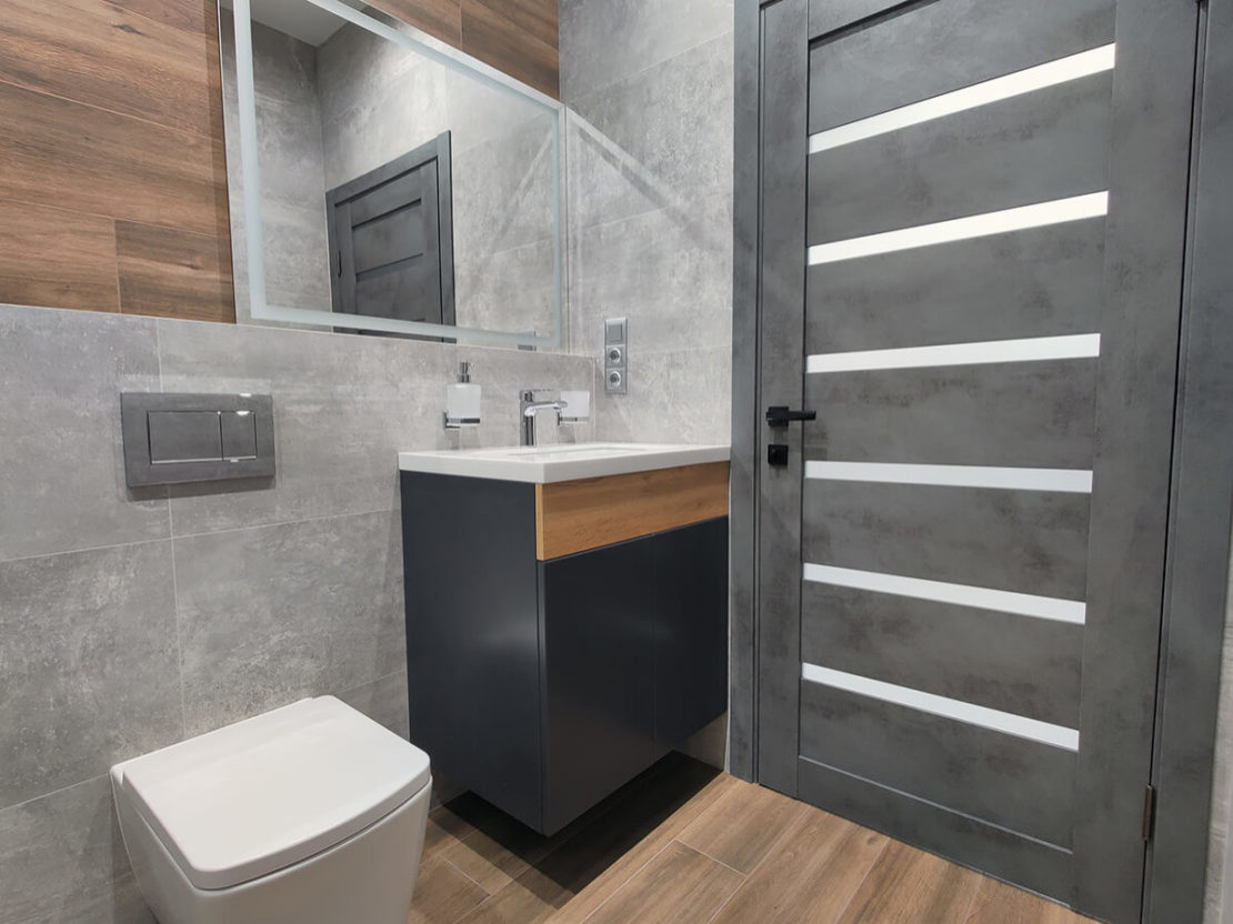 Обложка проекта: Капитальный ремонт ванной комнаты в однокомнатной квартире