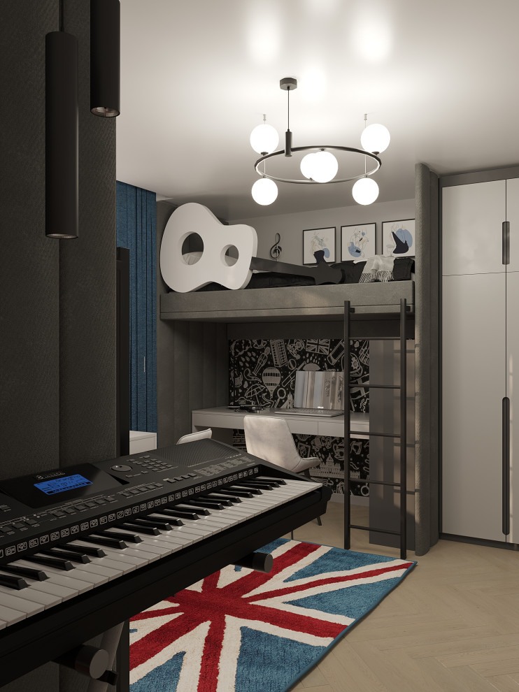 Детская с музыкально-Лондонской тематикой для трёх сестёр