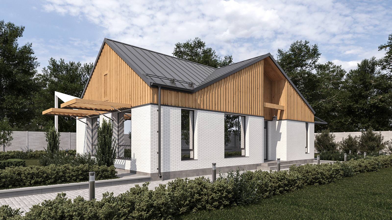 Дом в коттеджном посёлке Краснодара для 5 человек