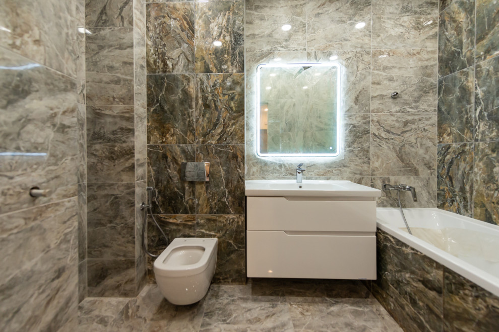 Ванные комнаты и санузлы. Подборка наших работ.