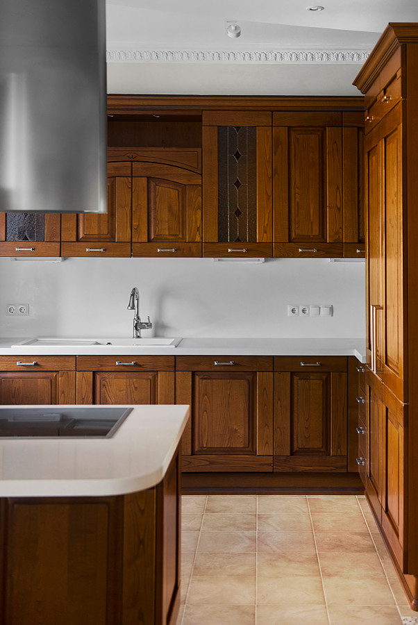 Кухня в квартире на ул. Профсоюзная