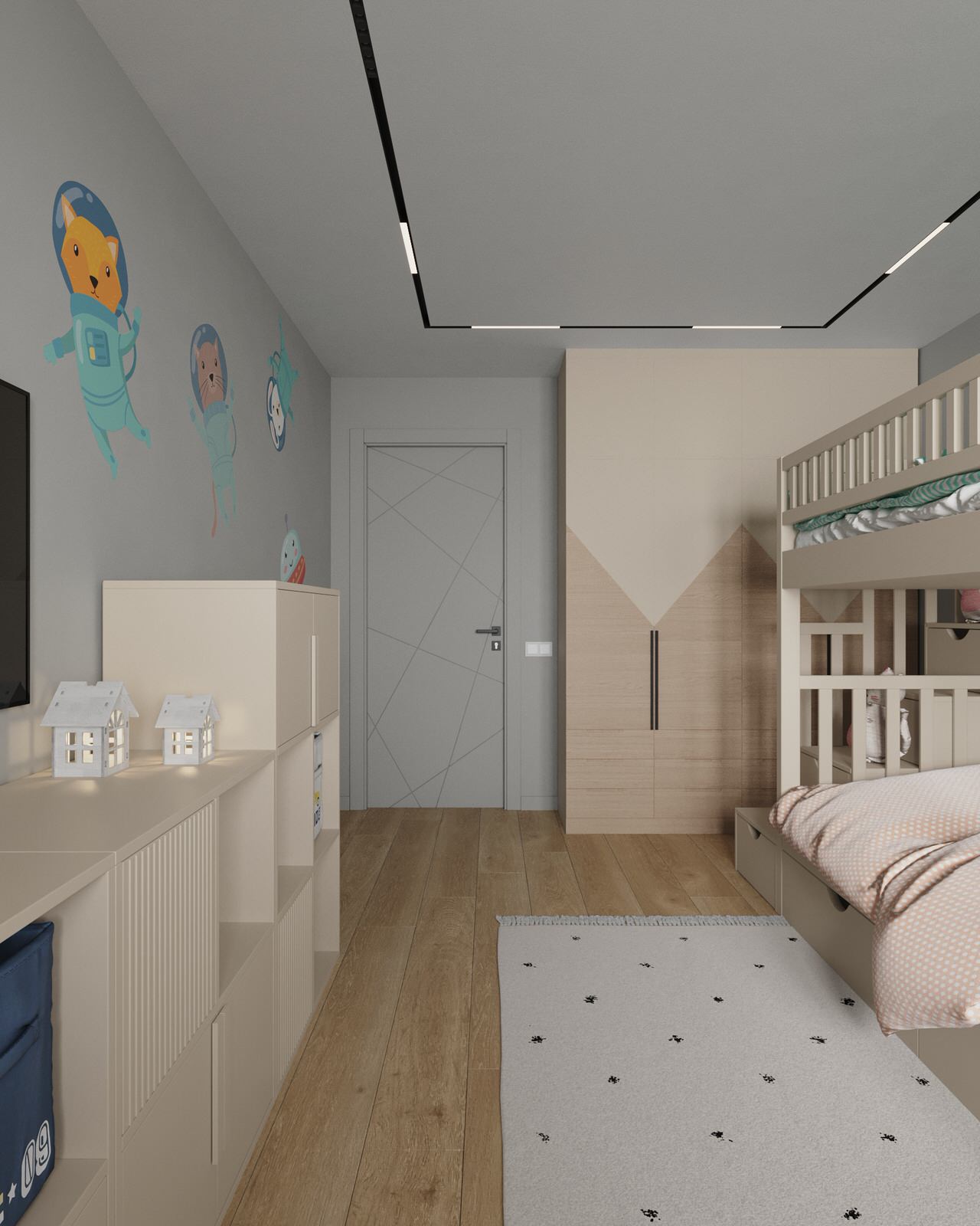 Дизайн проект квартиры 87м