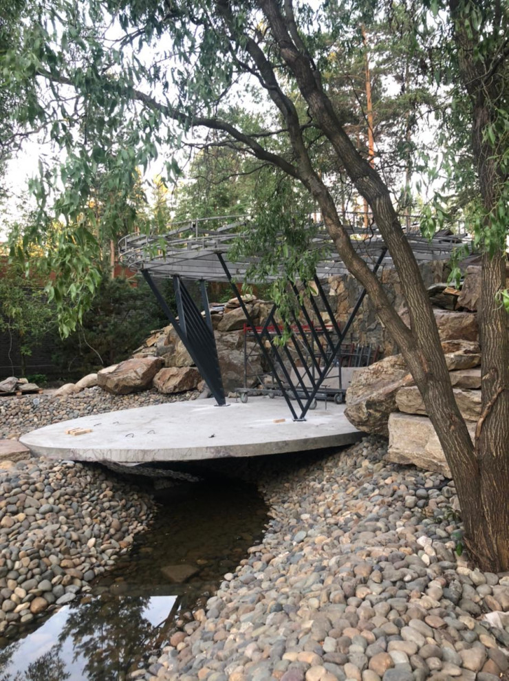 Летний навес для частной резиденции