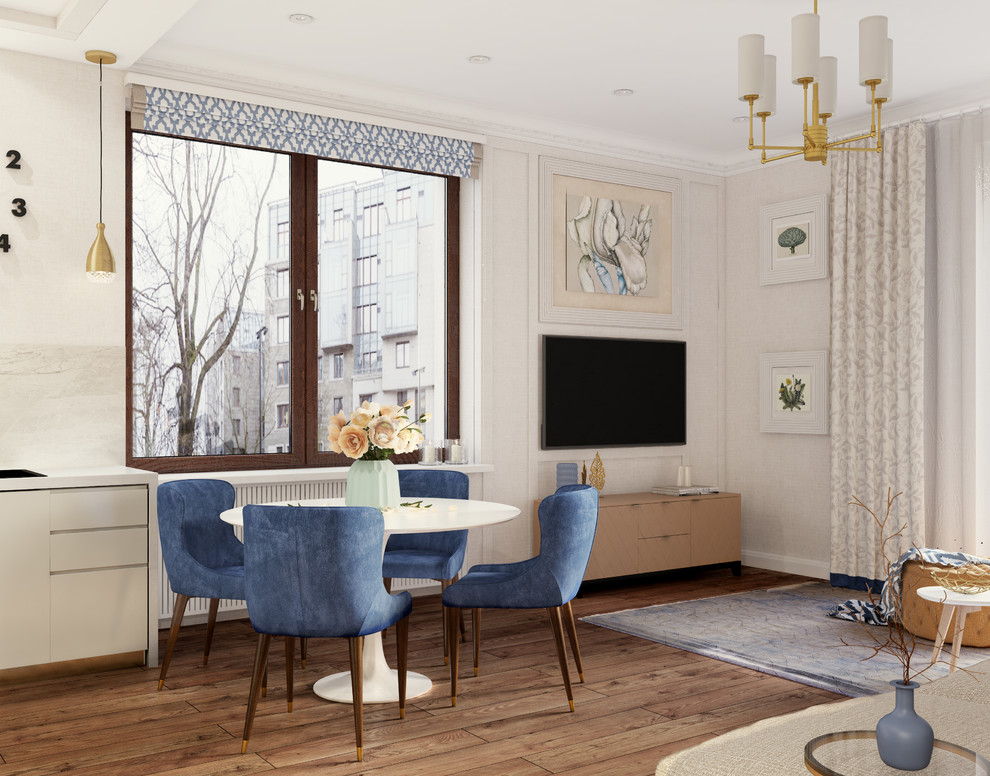 Уютная квартира в светлых тонах