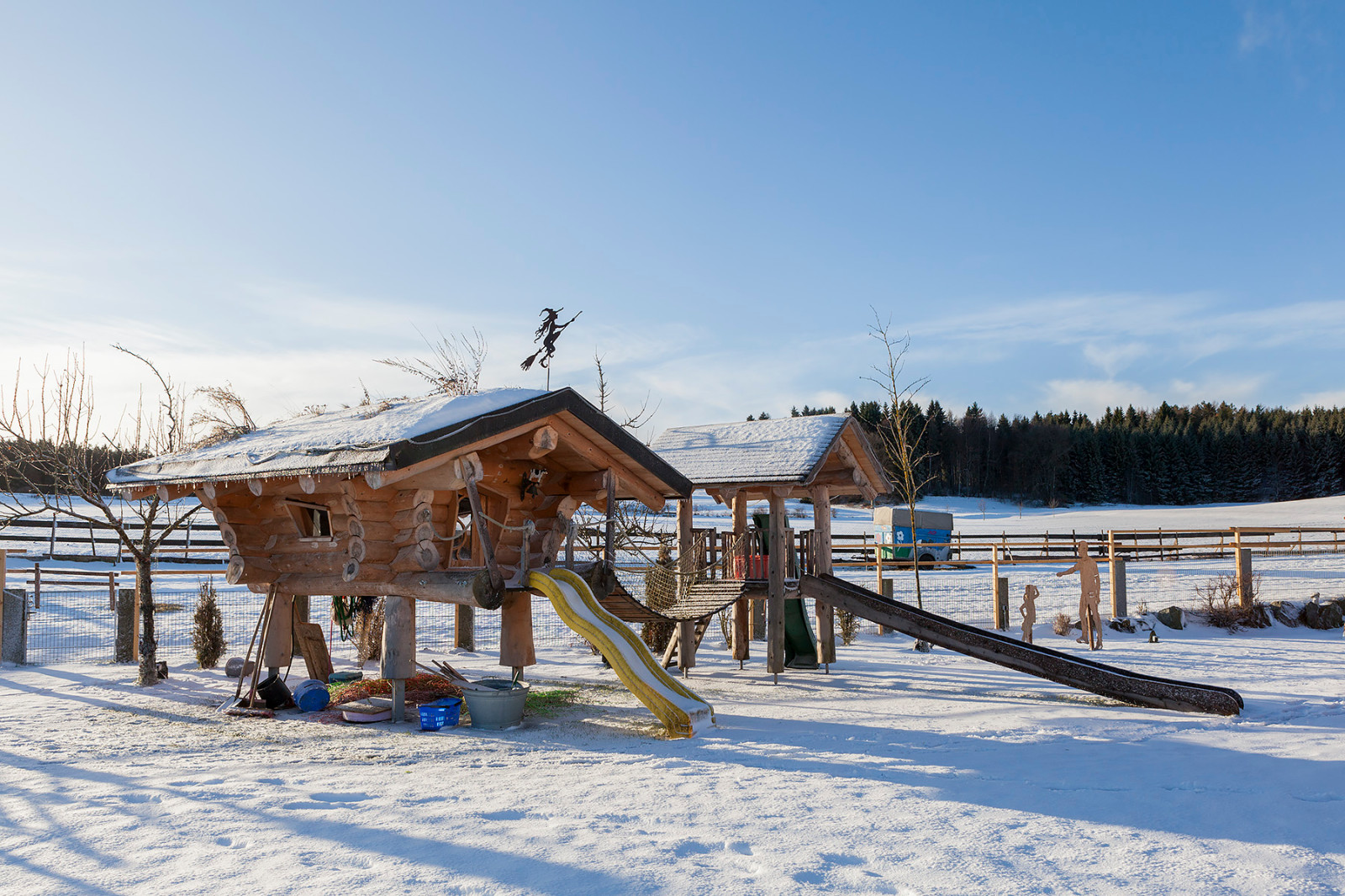 Съёмка дома в деревне Кёнигсхайм, Германия