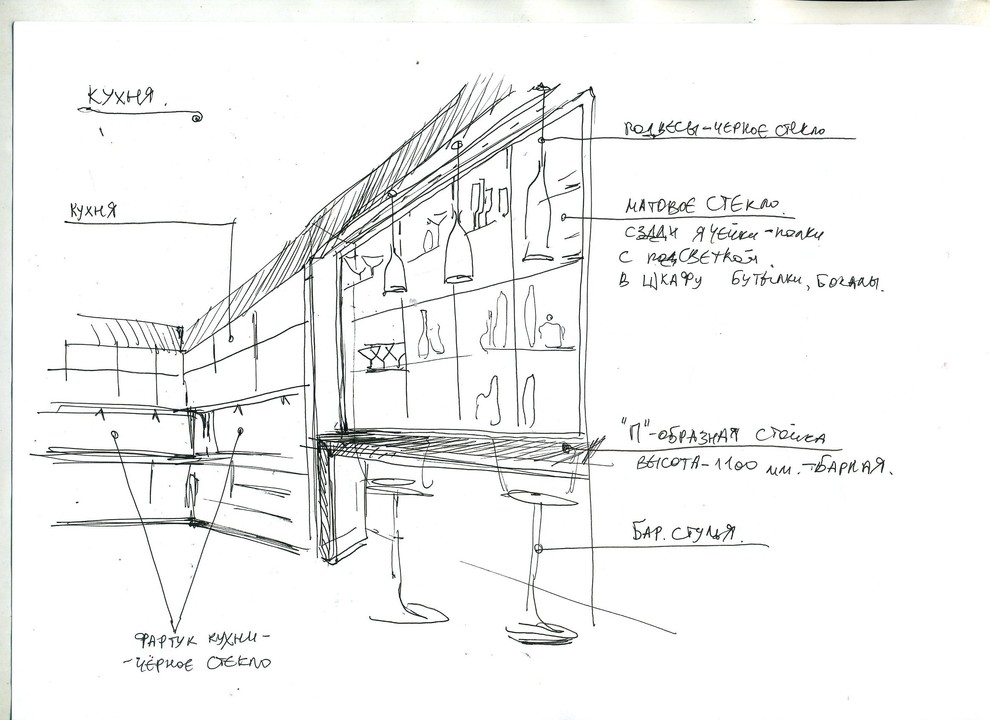 Предпроект(эскизы,коллажи)