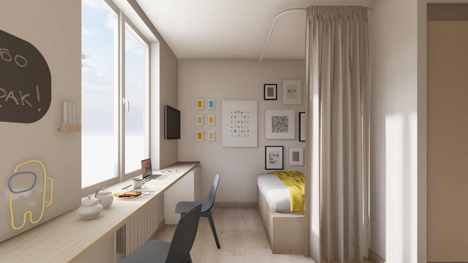 СОЧИ ВЕСЕЛАЯ (СТУДИЯ В АРЕНДУ) 20М