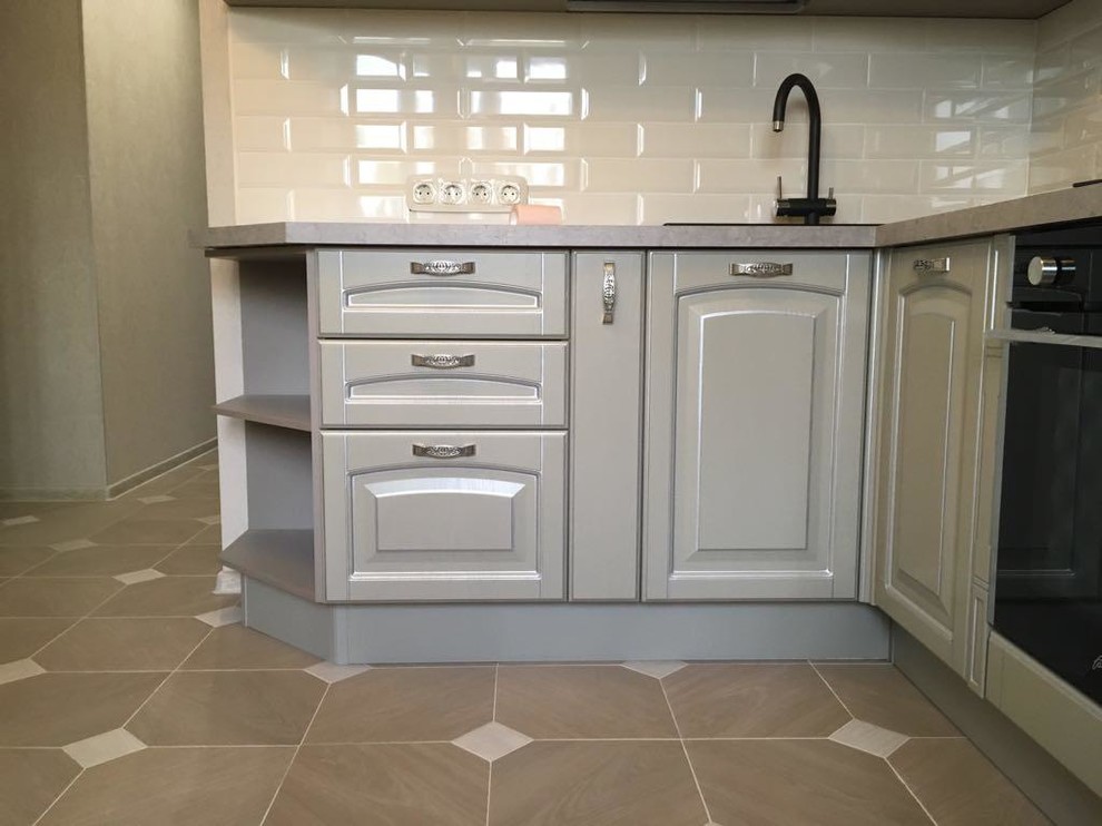 Обложка проекта: Кухонный гарнитур, зеленый 2