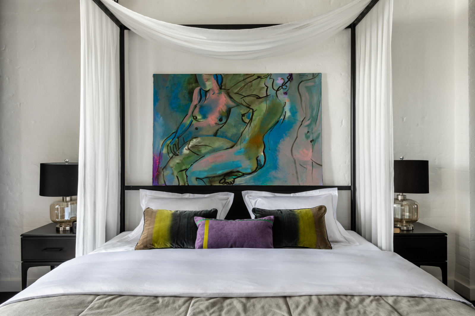 Квартира в центре Москвы в доме 1951 года. Дизайнер проекта - Алина Палагина.