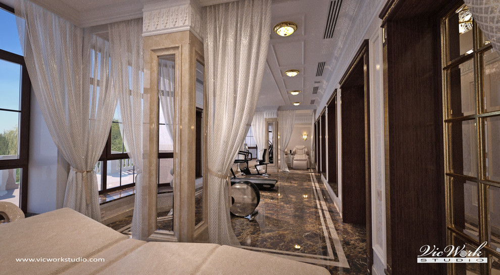 SPA zone. H Residence interiors