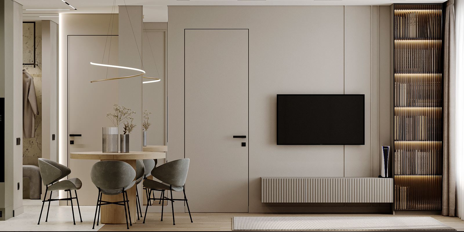 Интерьер квартиры в Москве