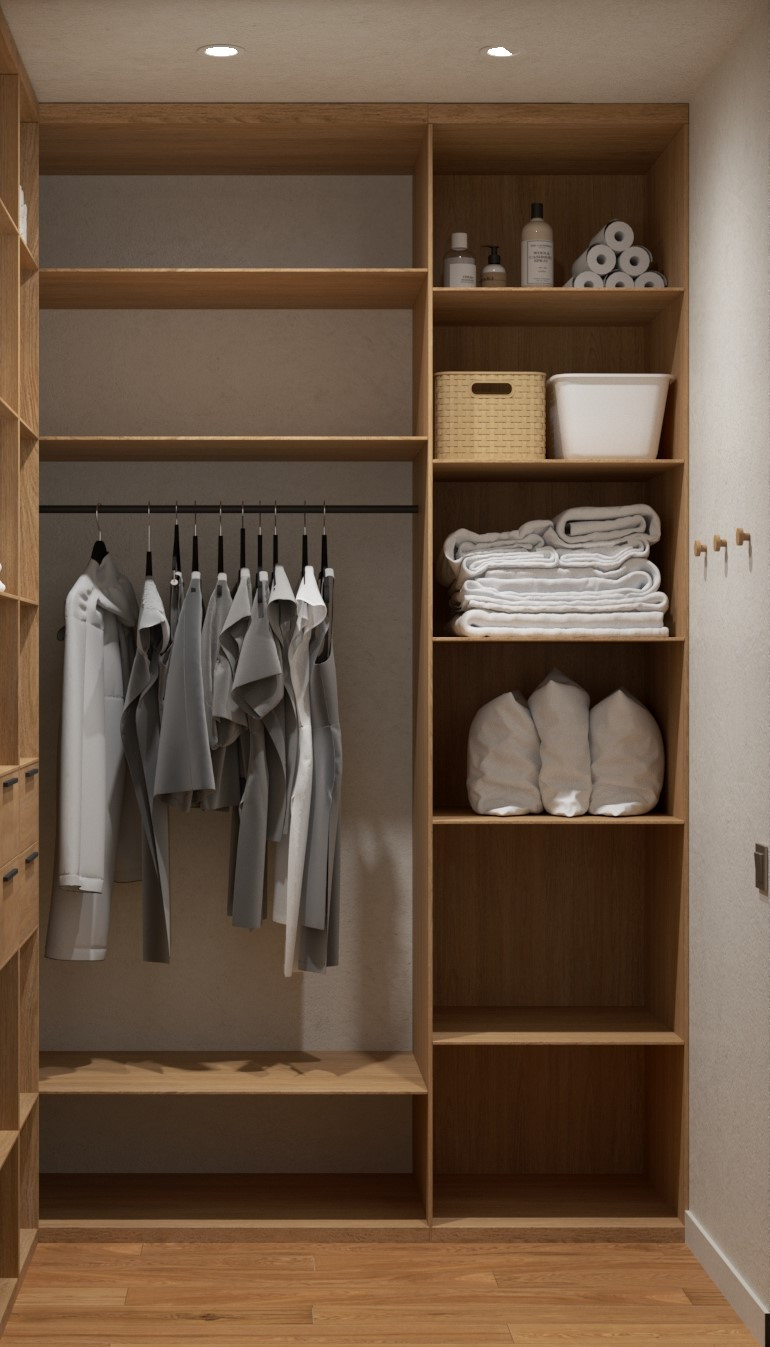 Проект квартиры в Москве, джапанди