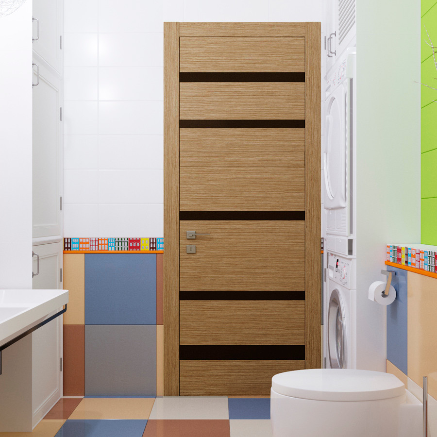 Интерьер детской ванной комнаты во Владивостоке