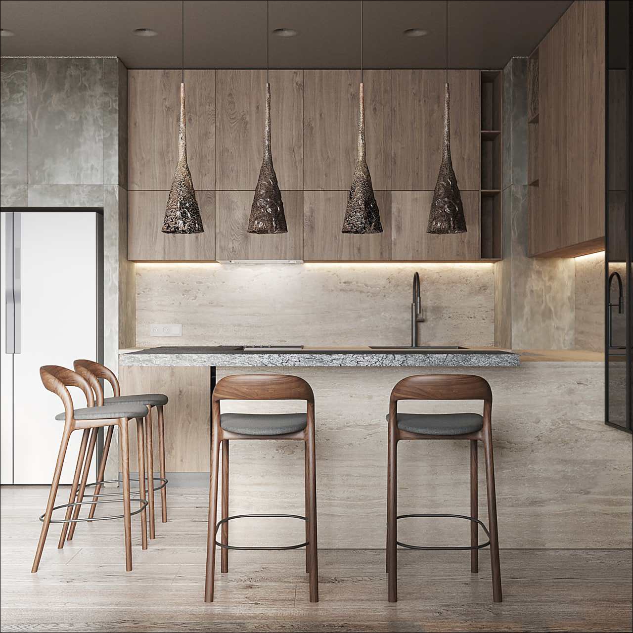 Четырехкомнатная квартира в ЖК КОКОС