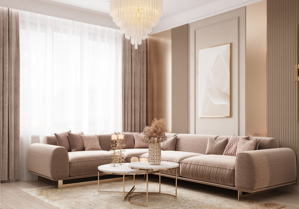 "Тайны природы". Квартира 97 кв.м, ЖК "Суворовский"