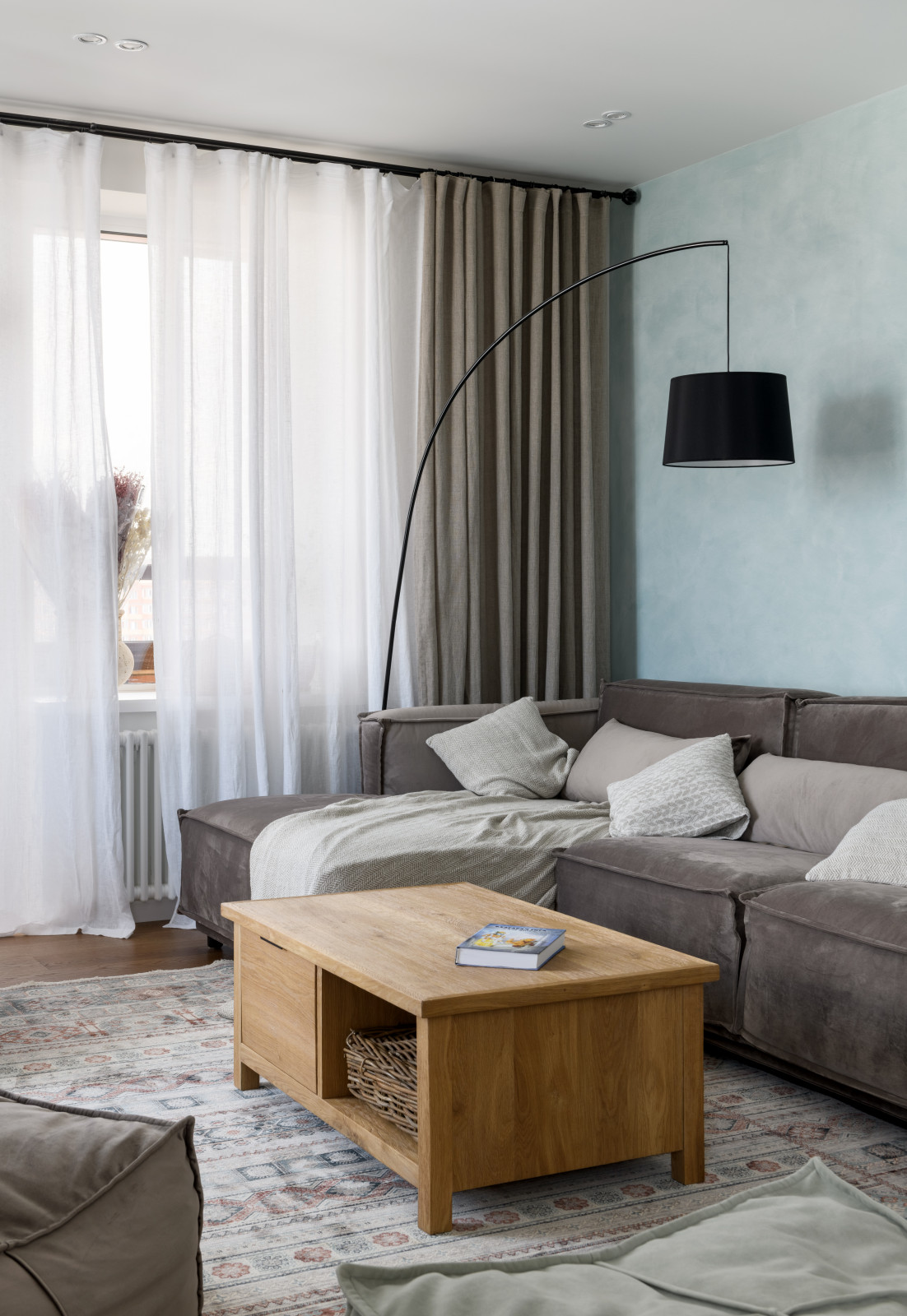 Деревенский сканди в городской квартире