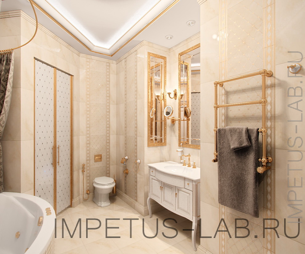 Проект квартиры в классическом стиле