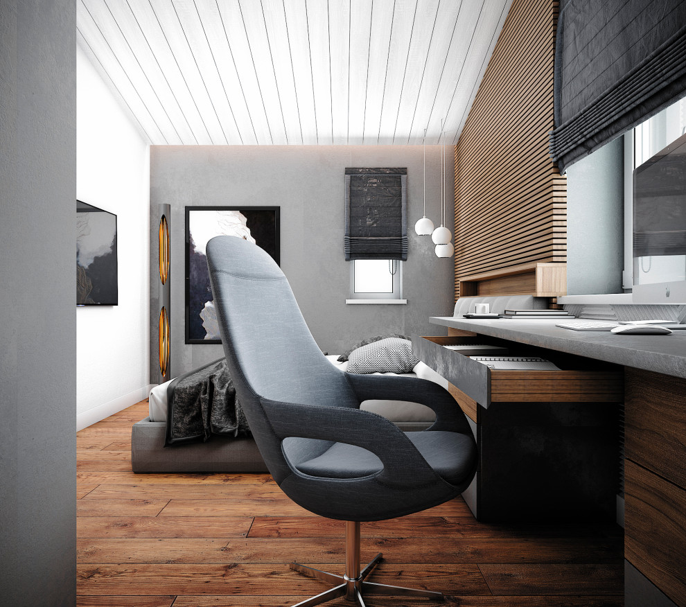 Дизайн проект интерьеров загородного дома в поселке Скандинавия