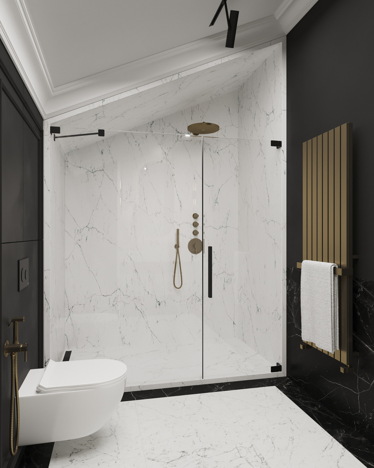 Фахверковый дом на 300 м2, в стиле ар-деко