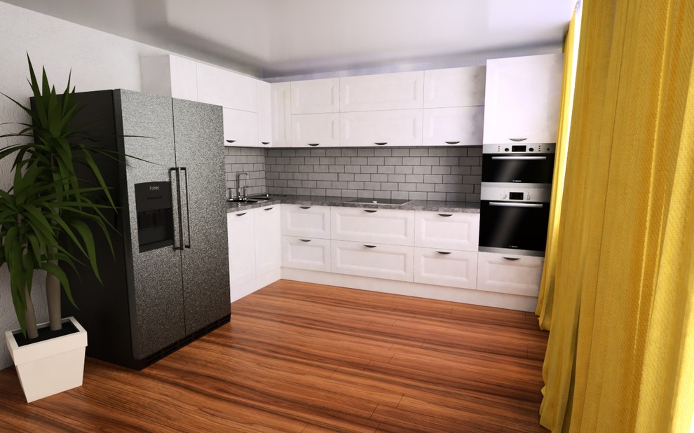 Обложка проекта: Кухня из массива в стиле городская классика