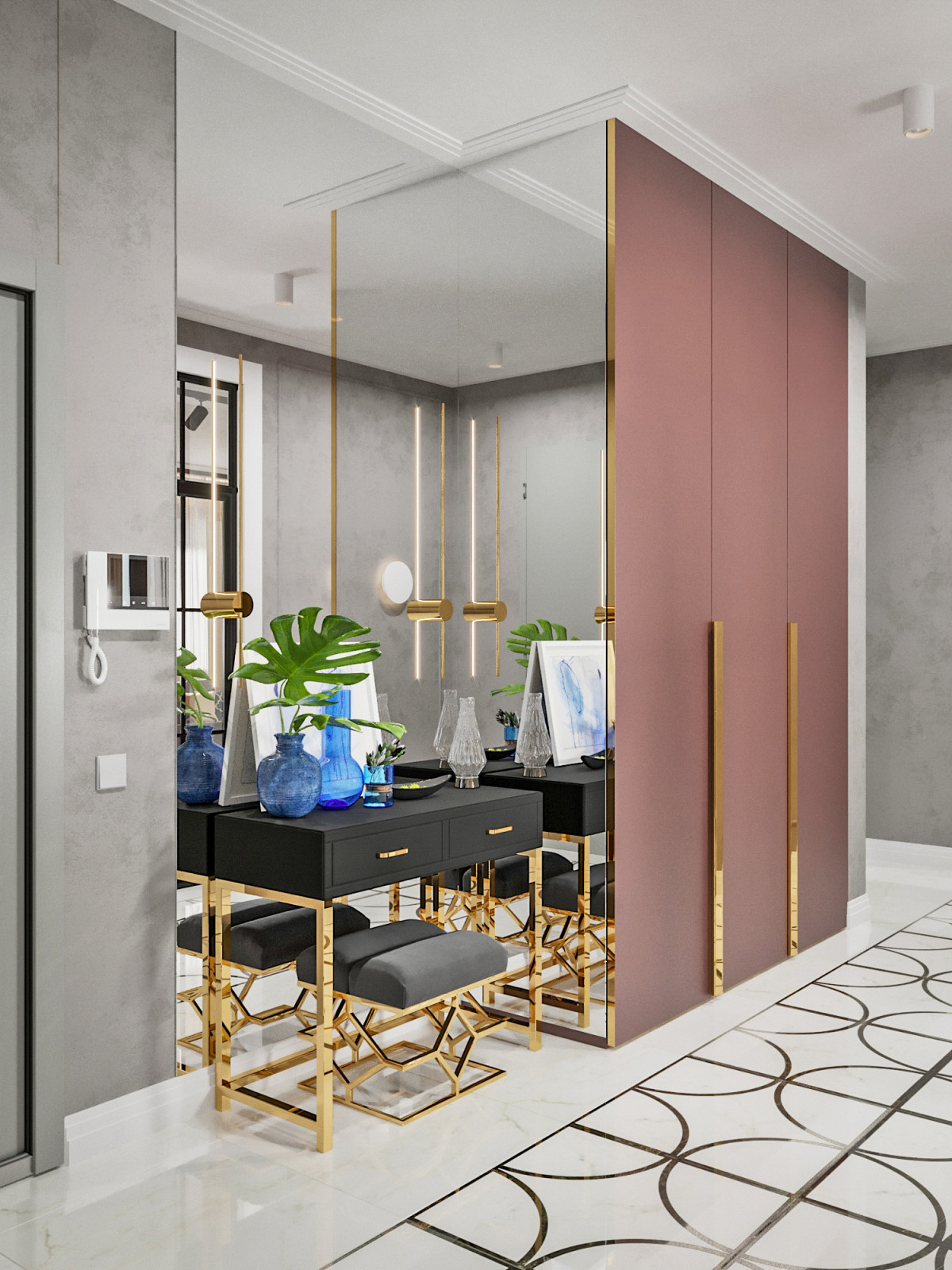 Дизайн квартиры в г. Омске ЖК "Серебряный берег"