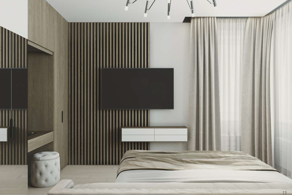 кухня-гостиная в квартире 60 метров